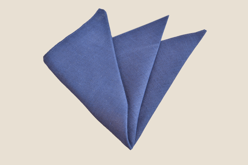 Pochette blu shop scuro